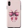 Bookworm Books Coquette Aesthetic Women Coquette Bow Bookworm - Lettore di libri da leggere, modello Girl Custodia per iPhone XS Max
