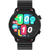 IMIKI HOLO PRO KW66 - Smartwatch uomo donna - Display AMOLED1,43, Connettività Bluetooth, Cinturino magnetico, Misura ossigeno nel sangue e Frequenza cardiaca, Android e iOS - Black