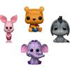 Funko Pop! Disney: Winnie The Pooh - Piglet - 4pk - Figura in Vinile da Collezione - Idea Regalo - Merchandising Ufficiale - Giocattoli per Bambini e Adulti - TV Fans - Figura per i Collezionisti
