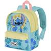 Stitch Disney Stitch - Zaino con tasca per l'asilo o il tempo libero, 27cm