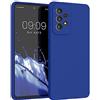 kwmobile Cover per Samsung Galaxy A53 5G Custodia - Back Case per Smartphone in Silicone TPU - Protezione Gommata - blu baltico
