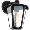 Eglo Leuchten my light Applique Monreale moderna nera da esterno IP44 1XE27 98121/20