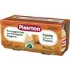 Plasmon Omogeneizzato Formaggino Fuso e Parmigiano Reggiano 2x80g