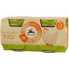 Alce Nero Omogeneizzato di Pollo Biologico 2X80 g