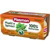 Plasmon Omogeneizzato Verdura Piselli e Spinaci 2x80gr