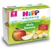 HiPP Frutta Grattugiata Mela e Banana 4 x 100g