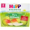 HiPP Frutta Grattugiata Bio Pera Williams 4pz x 100 g