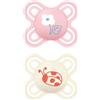 Mam Perfect Start Set 2 Ciucci in Silicone 0-2 mesi - Rosa