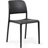 Nardi Sedia Bora Bistrot da Giardino in Fiberglass - Antracite