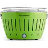 LotusGrill Barbecue Portatile Verde USB a carbone