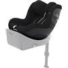 Cybex Gold Seggiolino Auto Sirona G R129 i-Size per Bambini dai 3 mesi ai 4 anni circa - Moon Black Plus