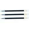 PILOT BLS-GC4 - Set di 3 ricariche per penna gel G-Tech C4, punta ultra sottile, colore: Blu
