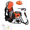 Mediawave Store Decespugliatore a Zaino 52cc a Scoppio Tagliaerba a Benzina 2 Tempi da Giardino