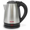 Mediawave Store Bollitore Acqua Elettrico da 1500W capacità 1.8lt in Acciaio con Base Girevole