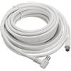 Mediawave Store 029480 Cavo matassa 5mt per Antenna collegamento tv coassiale maschio-femmina