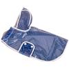 Mediawave Store Impermeabile per cani e gatti taglia media 4494 con cappuccio antipioggia Blu XL
