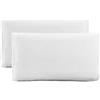 Mediawave Store 2pz Guanciale Memory Foam Cervicale Alto 11cm Fresco Respiro Cuscino Aloe Vera