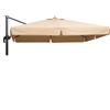 Mediawave Store Telo di Ricambio Ombrellone 19402 Modello Rimini Decentrato 3x4mt Anti-UV Ecrù