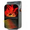 Mediawave Store Mini Stufa Elettrica Portatile da Muro 1000W Camino Finto con Display e Timer