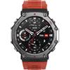 Amazfit T-Rex 3 Lava 3,81 cm (1.5'') AMOLED Digitale 480 x 480 Pixel Touch screen Nero, Acciaio inox GPS (satellitare)