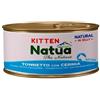 Natua Cat Natural Classic Jelly Kitten Tonnetto con Cernia Lattina 85g