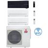 Mitsubishi Climatizzatore Condizionatore Mitsubishi Kirigamine Style Nero più MSZ-AP Wifi Trial Split R32 Inverter 12000 + 9000 + 9000 BTU con U.E. MXZ-3F68VF NOVITÁ Classe A+++/A++
