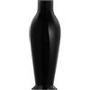 Kartell Misses Flower Power Vaso, Confezione da 1 Pezzo, Nero Lucido