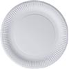 20 Piatti In Carta 23 Cm - Lulù Happiness - Bianco