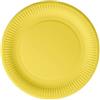 25 Piatti Carta Frutta E Dessert 17 Cm - Lulù Happiness - Giallo
