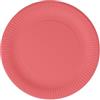 25 Piatti Carta Frutta E Dessert 17 Cm - Lulù Happiness - Rosso