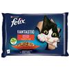 FELIX Wiejskie Smaki in gelatina con manzo e pollo 4x85g