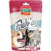 RIGA - Fish'Os Stick - Dolcetto cane - Bastone di pesce - Ricco di proteine - Basso contenuto di grassi - senza coloranti né additivi - Premi naturali ideali - 70 g