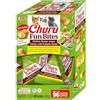 INABA Churu Fun Bites Snack per Gatti, Bocconcini di Pollo con Cuore di Zucca - 8 Pack x 12gr - Morbido e Cremoso - Cibo per Gatti Senza Conservanti o Coloranti Artificiali, Grain-Free
