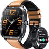 TAOLOON Smartwatch Uomo con Effettuao Risposta Chiamate: 2.0 HD Orologio Digitale Bluetooth con 120+ Modalità Sport Fitness Tracker con Whatsapp SpO2 Sonno IP67 Impermeabile Smart Watch per Android iOS