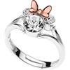 Disney Anello Bambine con Minnie Mouse in Argento