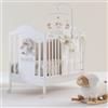 Nanan Lettino in Legno Laccato con Vernici Atossiche Tato Baby Bianco