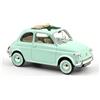 Norev FIAT 500 L 1968 PASTEL BLUE W/SPECIAL BIRTH PACK 1:18