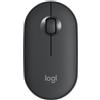 LOGITECH M350 GRAPHITE PEBBLE MOUSE BT WIRELESS SILENT