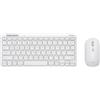 TRUST 25074 LYRA BIANCO KIT TASTIERA E MOUSE BLUETOOTH RICARICABILE