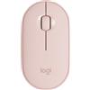 LOGITECH M350 ROSA PEBBLE 2 MOUSE BLUETOOTH WIRELESS SILENT