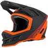 O'NEAL | Casco da mountain bike | MTB MX| Aperture di ventilazione per il raffreddamento, calotta esterna in fibra di vetro | Lama HYPERLITE Helmet Charger V.22 | Adulto | Rosso Arancione | Taglia M