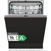 Hisense HV16A - Lavastoviglie, 16 coperti, 3 cesto, 8 programmi, motore inverter, partenza ritardata, total dry, Intensive Clean Zone, touch, incasso