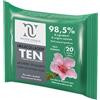 Natur unique Nature Uniqur Ialucollagen Ten Salviette Struccanti Viso Confezione da 20 Salviette Maxi