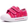 Nordan scarpe da Ginnastica Bambini Tessuto Traspirante | Pantofole Primavera/Estate con Suola Antiscivolo | Leggere e Comode per Scuola/Asilo | Unisex Taglie 25-30 910250 (Fuchsia 3199, 30)