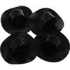 BESPORTBLE 1 Set Fibbia in Corda per Gommone Casa Giocattolo del Semaforo Staffa per Yacht Bustina Portatile Supporto per Motore Fuoribordo Kayak Staffa di Fissaggio del Motore PVC Black 4 Pz