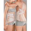 Ro+ten-Orthoservice M1336 Busto spallaccio dorso-lombare semirigido con tiranti, Crema