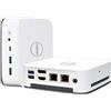 FUNYET Mini PC, Alder Lake-N95 (fino a 3.4 GHz), 16GB RAM 1TB SSD Mini Desktop Computer, Win11 Pro, Micro Desktop PC Computer, Supporto 3.0" SATA SSD, WiFi 5, BT4.2, USB3.2 DP 4K UHD DC HDMI