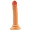 WARFVXIA 14 cm Piccolo Fallo Realistico con Ventosa, Morbido Fallo Anal Plug Anale Flessibile Replica del Pene Butt Plug Massaggio Prostatico Ano Dilatatore Giocattolo Sessuale(Flesh)