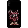 Bookworm's Heart Leggi il tuo cuore - Simpatico amante dei libri Custodia per iPhone XS Max