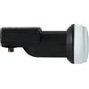 TechniSat Single LNB - 1 partecipante nero - con satellite e filtro LTE (1 volta, digitale, Full HD, UDH, 4K, 3D, qualità premium)